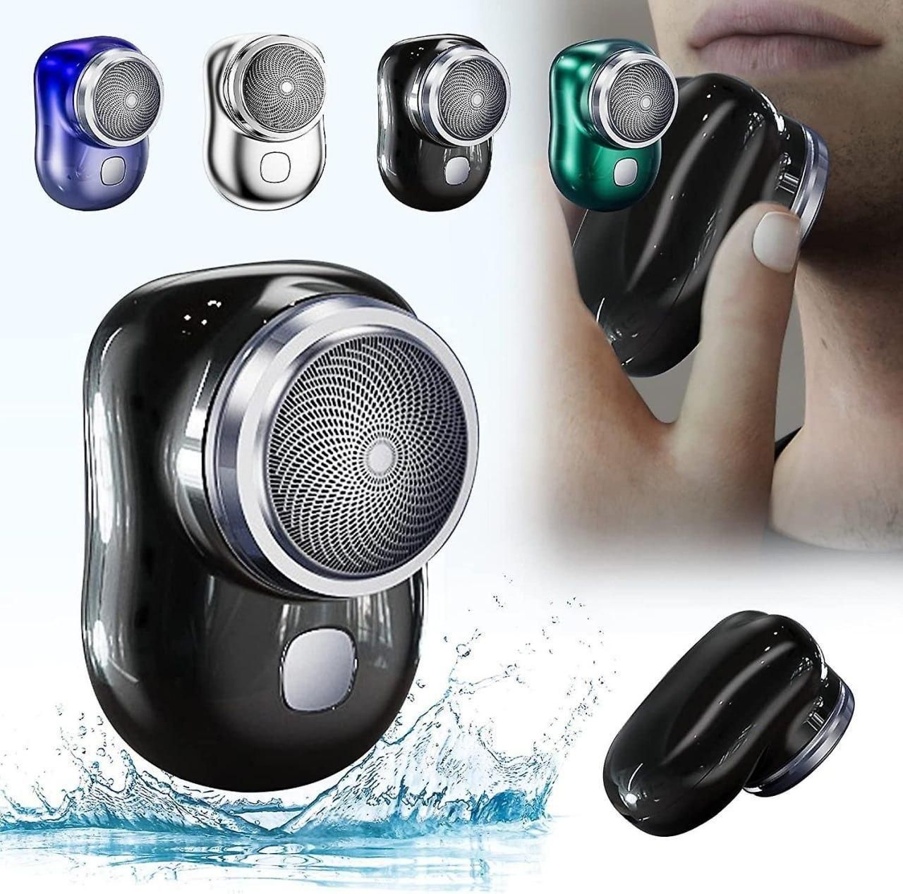 Mini Rechargeable Electric Shaver for Men – Wet & Dry Portable Razor