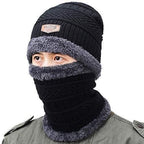 Men's Woolen Cap Set