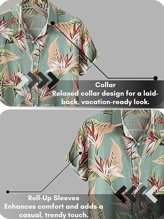 Men's Cotton Printed Shirts