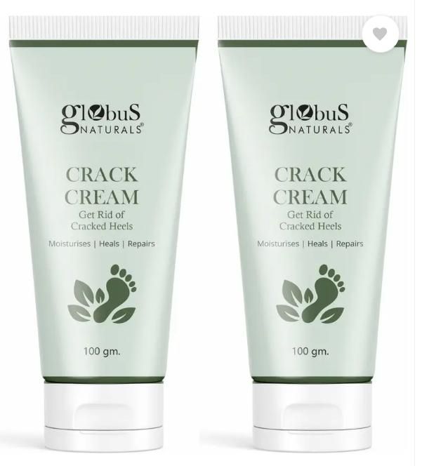 Globus Naturals Crack Cream (Pack of 2 × 100 gm – Total 200 gm)