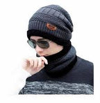 Men's Woolen Cap Set